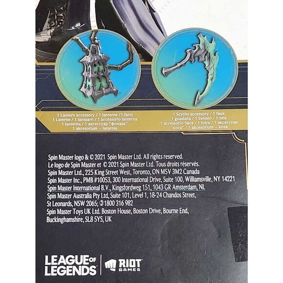 LEAGUE OF LEGENDS CHAMPION COLLECTION THRESH ACTION FIGURE 1st EDITION EXCLUSIVE - Picture 6 of 8